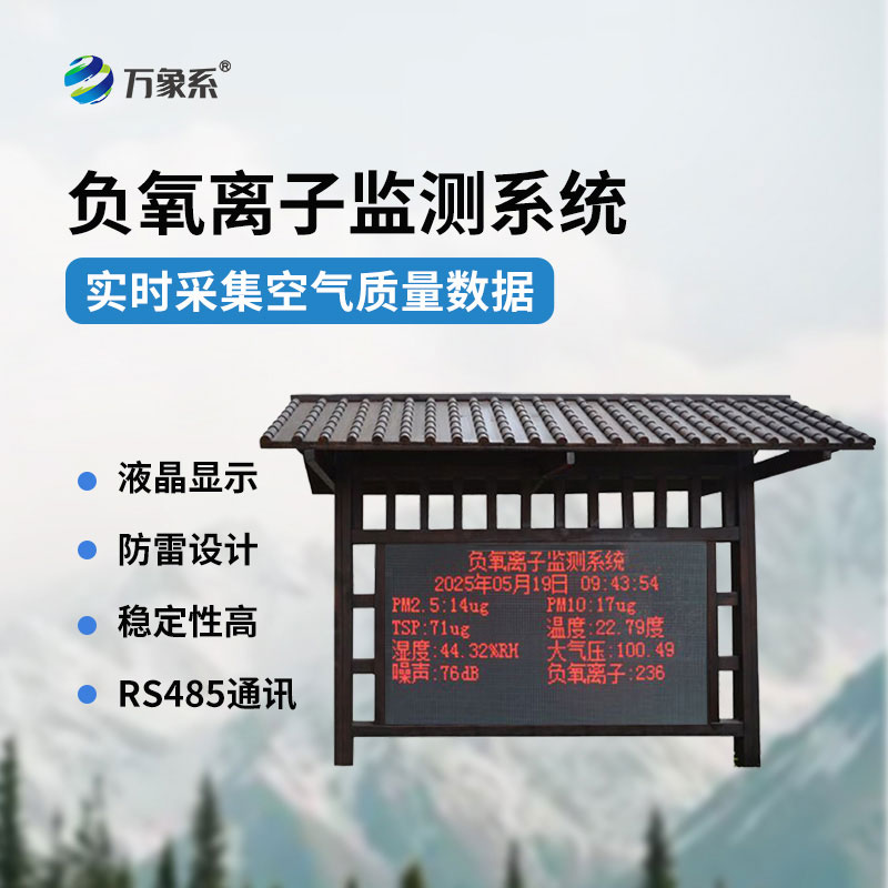 負氧離子監測站